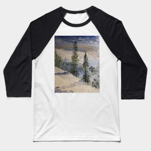 Snow White oil painting by Tabitha Kremesec Baseball T-Shirt